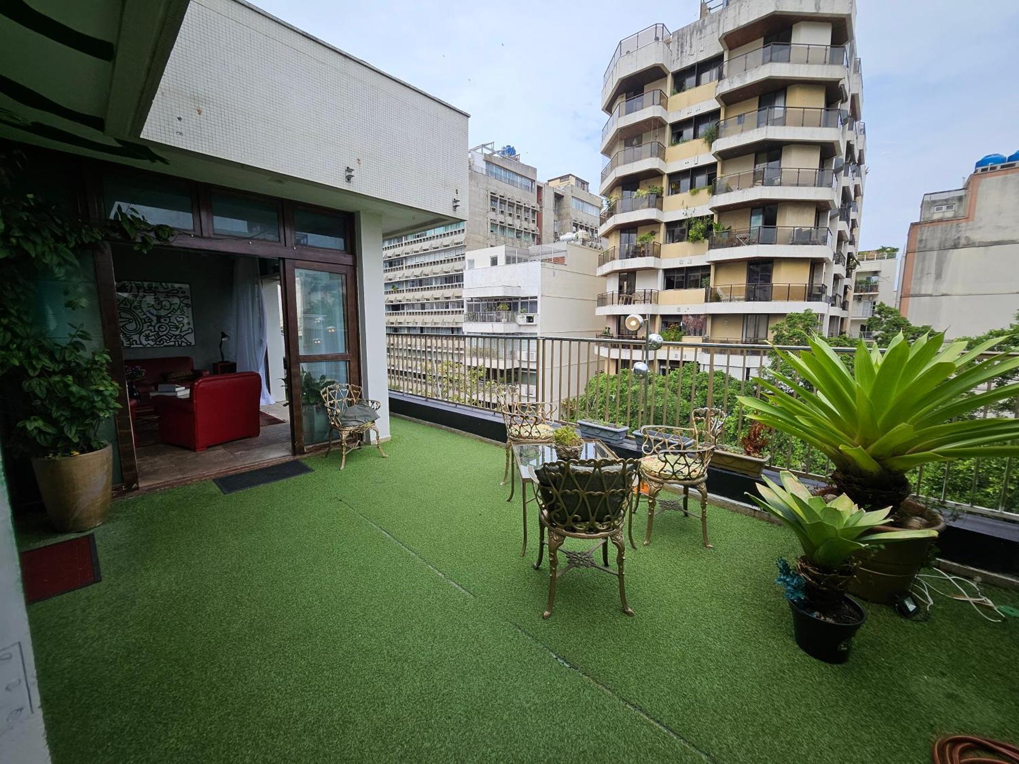 Charmosa Cobertura Em Ipanema Na Quadra Da Praia De Quarto, Sala, Terraco E Sauna 리오데자네이루 외부 사진